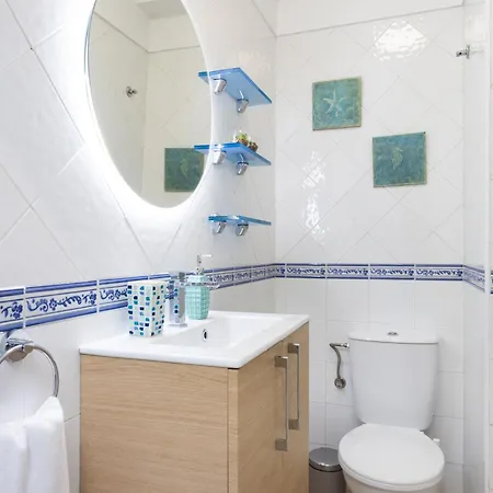 公寓 Home2book Enchanting Seaviews Duplex, Pool&terrace 坎德拉里亚