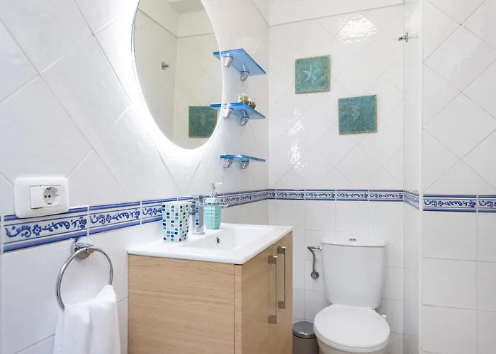 شقة Home2book Enchanting Seaviews Duplex, Pool&terrace كانديلاريا