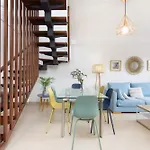 شقة Home2book Enchanting Seaviews Duplex, Pool&terrace كانديلاريا